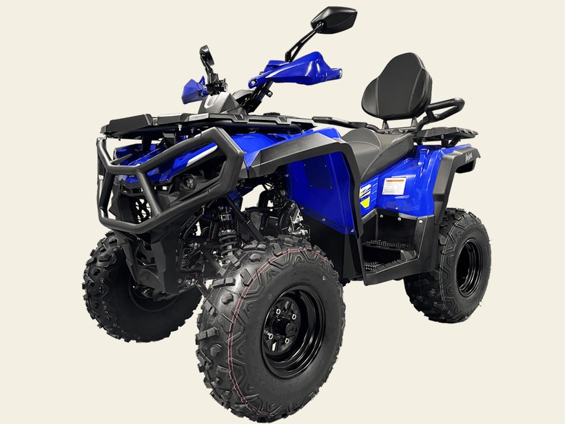 Синий квадроцикл I-RIDE ROVER 200-L